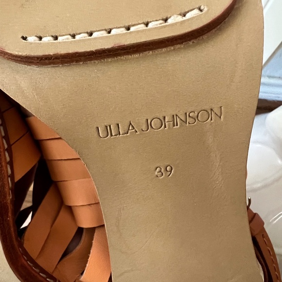 Ulla Johnson Meerkat Madeira Twisted Contrast High Heel - Size 9 - Picture 7 of 8